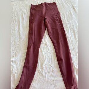 Fabletics Burgundy Leggings